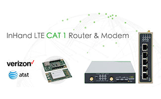 InHand LTE CAT 1 Router & Modem Are Now Verizon and AT&T Certified