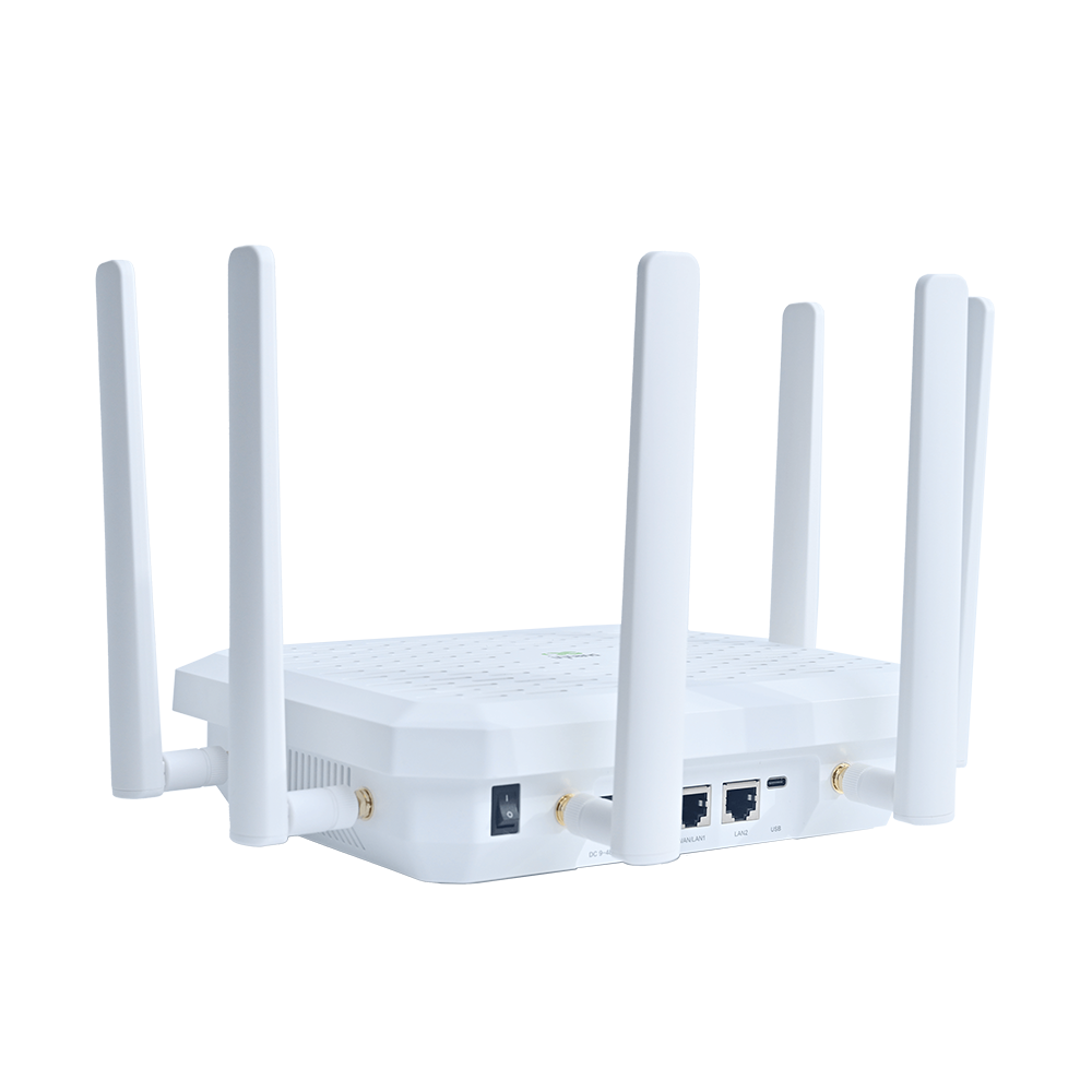 FWA02 5G NR Cloud-managed Router,Fast Wi-Fi 6, Multi-WAN,Dual SIM, Optional  eSIM,Built-in VPN