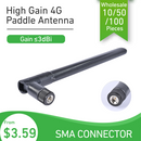 High Gain Omnidirectional 3dBi SMA-J 4G Paddle Antenna