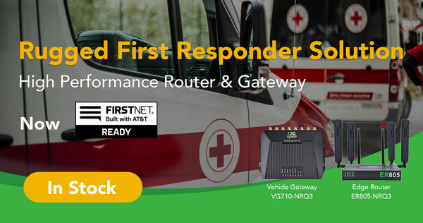 InHand Industrial Routers & Gateways for FirstNet® Connectivity