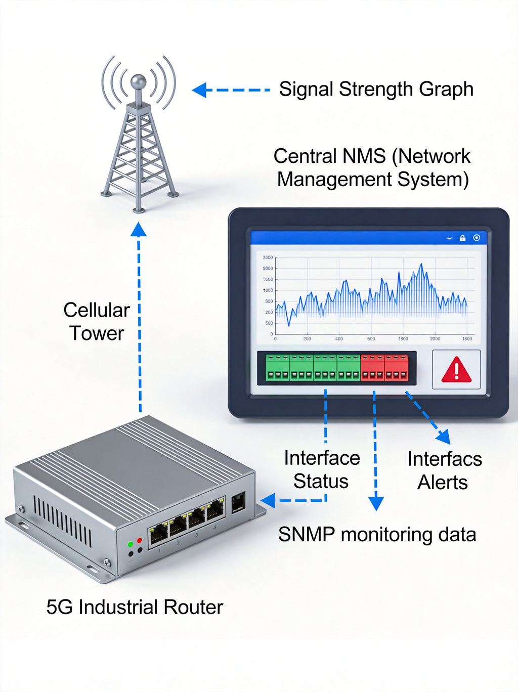 Snmp In Router SNMP Monitoring Over 5G Routers: A Practical Guide for Industrial Netw ...