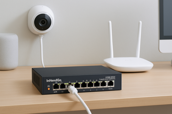 Simplify Your Smart Space: The Power of an 8-Port Unmanaged PoE+ Switch for Home and Small Business