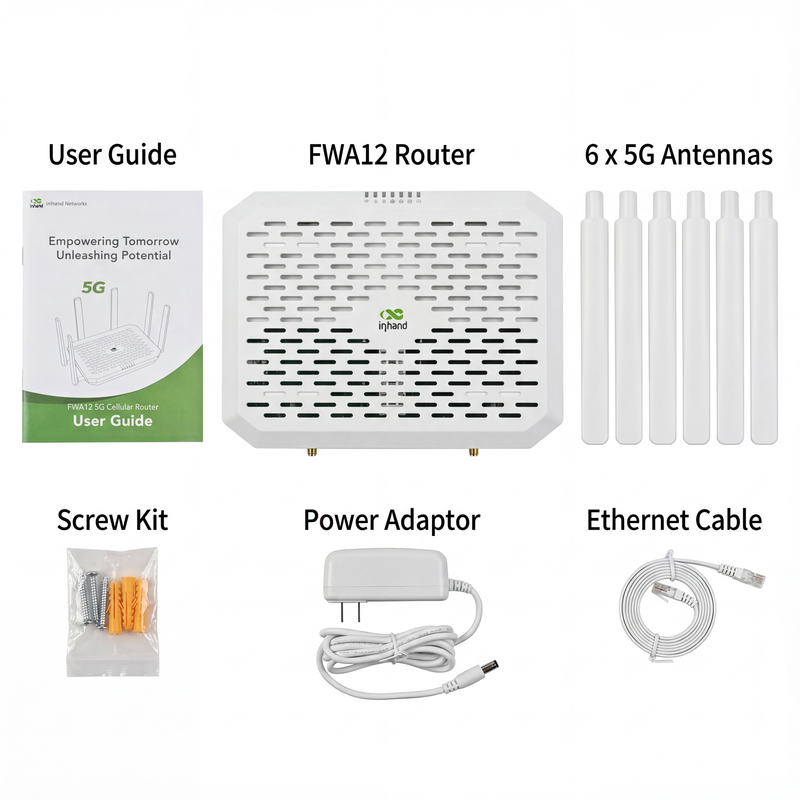 Inhand 5g Routers InHand Networks FWA12 5G Router | Wi-Fi 7 | AI-Powered Cloud Managemen