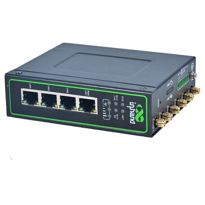 InRouter IR624 5G/4G Cellular high-speed Industrial IoT enterprise Router With Serial Port 1*RS232+1*RS485