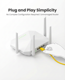 InHand Networks AX3000 Wi-Fi 6 Router, Dual Band Gigabit Wireless Router, WPA3 Security, IPv6, Parental Controls, Guest Network, 160MHz, 1024-QAM, MU-MIMO, OFDMA, Low Latency for Home or Office