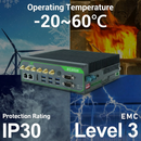 EC5550 AI Edge Computer | NVIDIA Orin NX 16GB | 100 TOPS Industrial Gateway