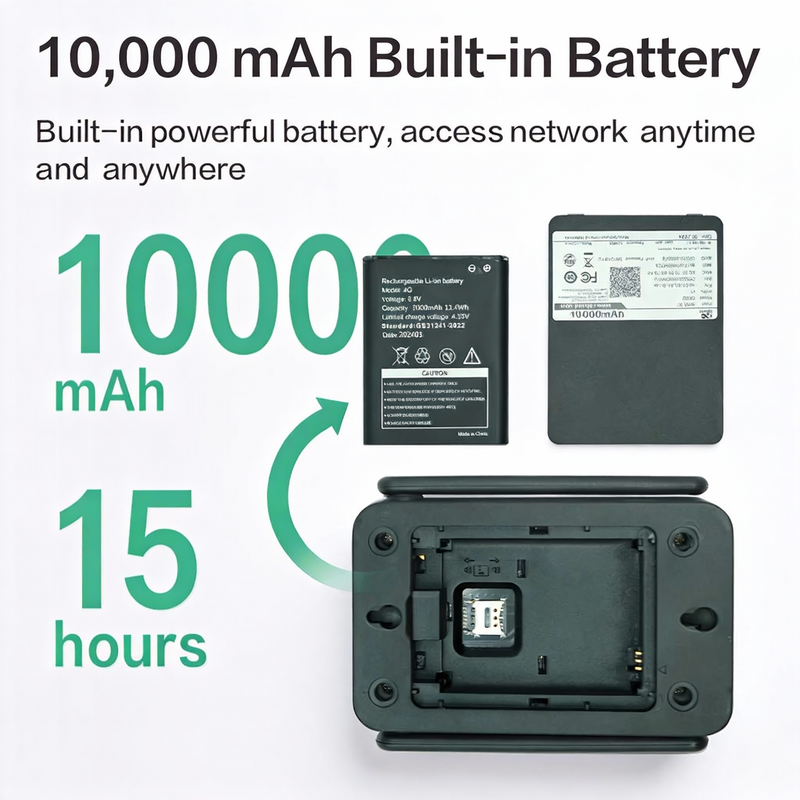 CR602 5G Router for Live Streaming & Business | Wi-Fi 7 & 15-Hour Batt ...