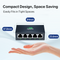 InHand ES220-5T 5-Port Unmanaged Gigabit Switch | Plug and Play Network Extender | Fanless Metal Casing for Business, Office & Home Network