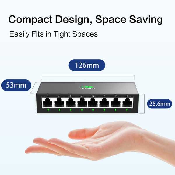 Unmanaged Layer 2 switch（8 port ）