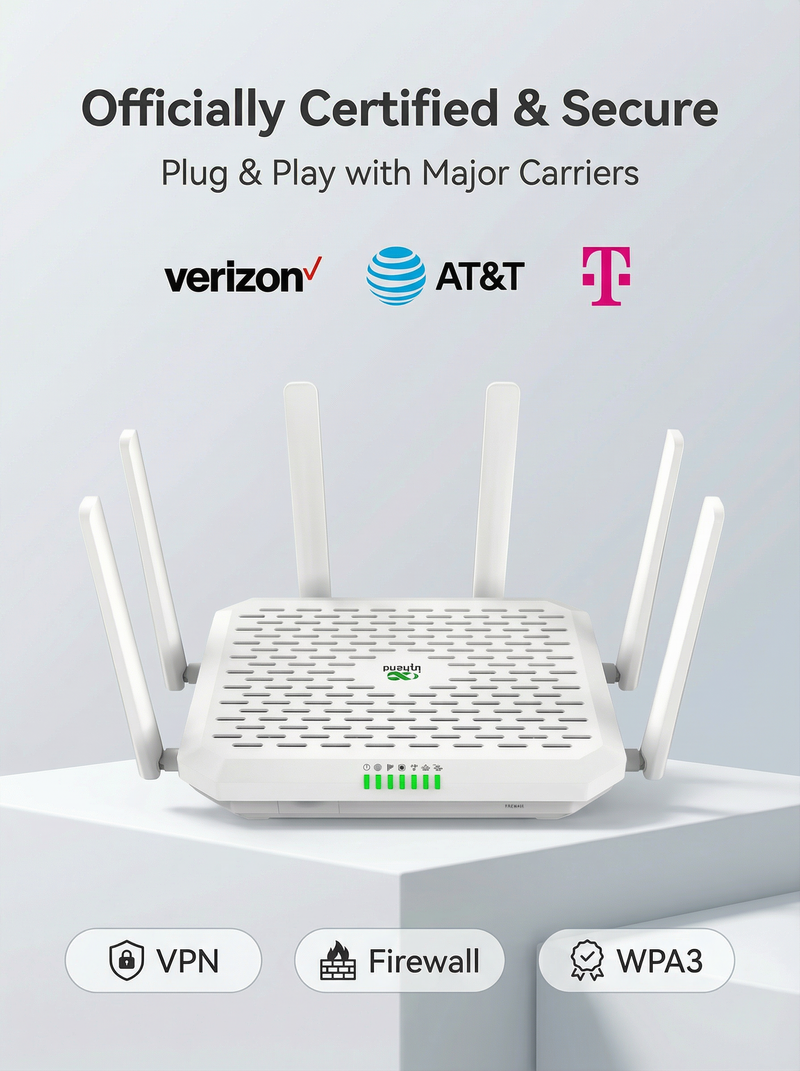 Inhand 5g Routers InHand Networks FWA12 5G Router | Wi-Fi 7 | AI-Powered Cloud Managemen