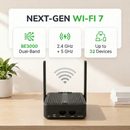 CR602 5G Router for Live Streaming & Business  | Wi-Fi 7 & 15-Hour Battery Life | InCloud Managed