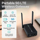 CR602 5G Portable Router for Live Streaming & Business Travel | Wi-Fi 7 & 15-Hour Battery Life | InCloud Managed