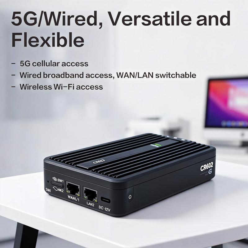 CR602 5G Router for Live Streaming & Business | Wi-Fi 7 & 15-Hour Batt ...