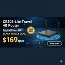 CR202-Lite| Portable 4G LTE CAT6 Wireless Gateway with Removable Battery