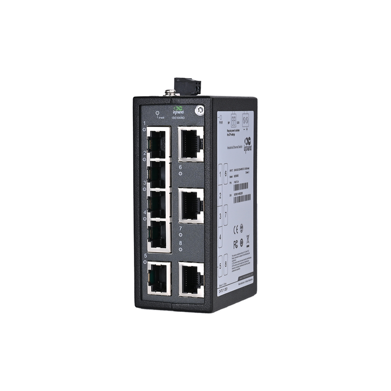 ISE5008D 8-Port Unmanaged Industrial Ethernet Switch 8*10/100/1000Base-T(X)