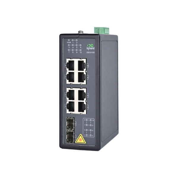 Industrial Gigabit Ethernet Switch Unmanaged PoE 8 Ports + 2