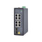 ISE5310D 10-Ports Unmanaged Industrial POE Switch, 2*100/1000 BaseX SFP Ports, 8*10/100/1000Base-T(X) RJ45 POE Ports