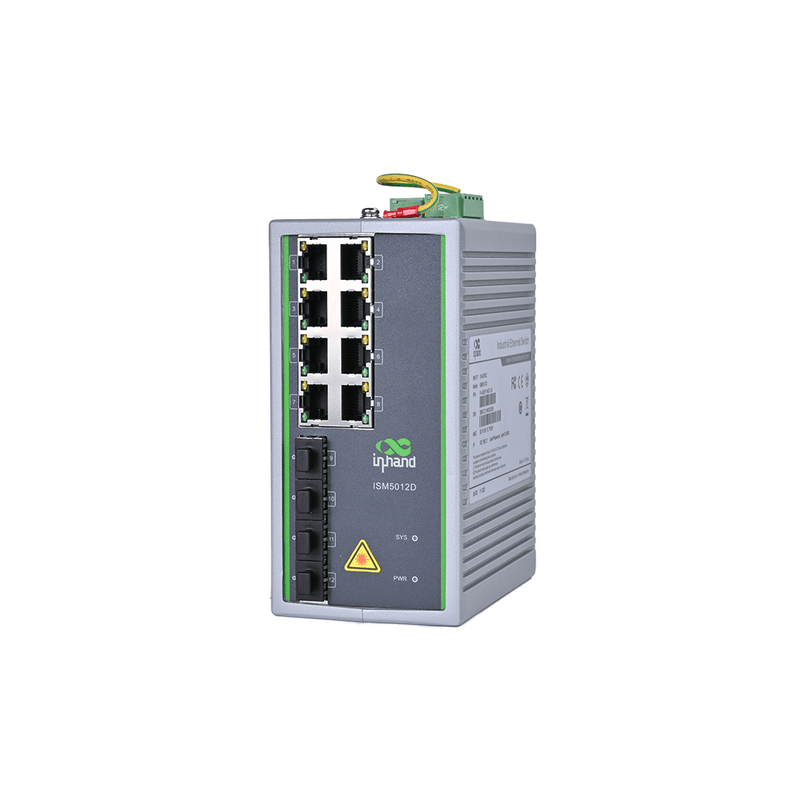 ISM5012D | Industrial Grade Managed Ethernet Switch with ISM5012D | Industrial Grade Managed Ethernet Switch with