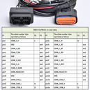 VT300 Vehicle Tracking Gateway Cable